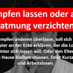 Ethikrat Mitglied Prof. Henn: Impfen lassen oder auf Beatmung verzichten